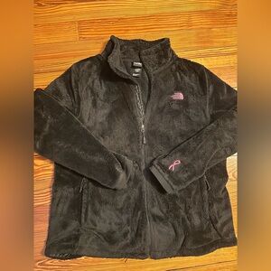 The North Face Limited Edition Breast Cancer Awareness Fuzzy Jacket
